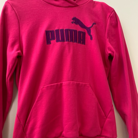 Puma pink hoodie - Picture 3 of 4
